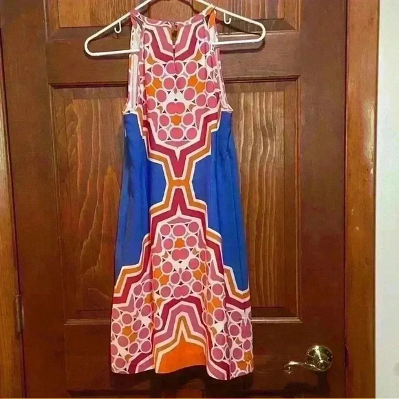 Banana Republic Sleeveless Dress Multicolor Size 2P - Picture 2 of 4